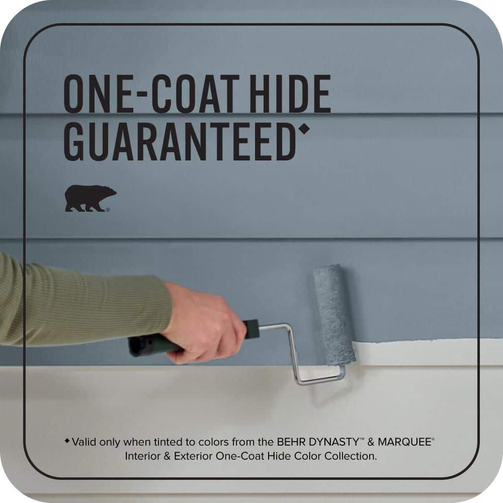 BEHR MARQUEE 5 gal. #N480-5 Adirondack Blue Flat Exterior Paint & Primer (3)