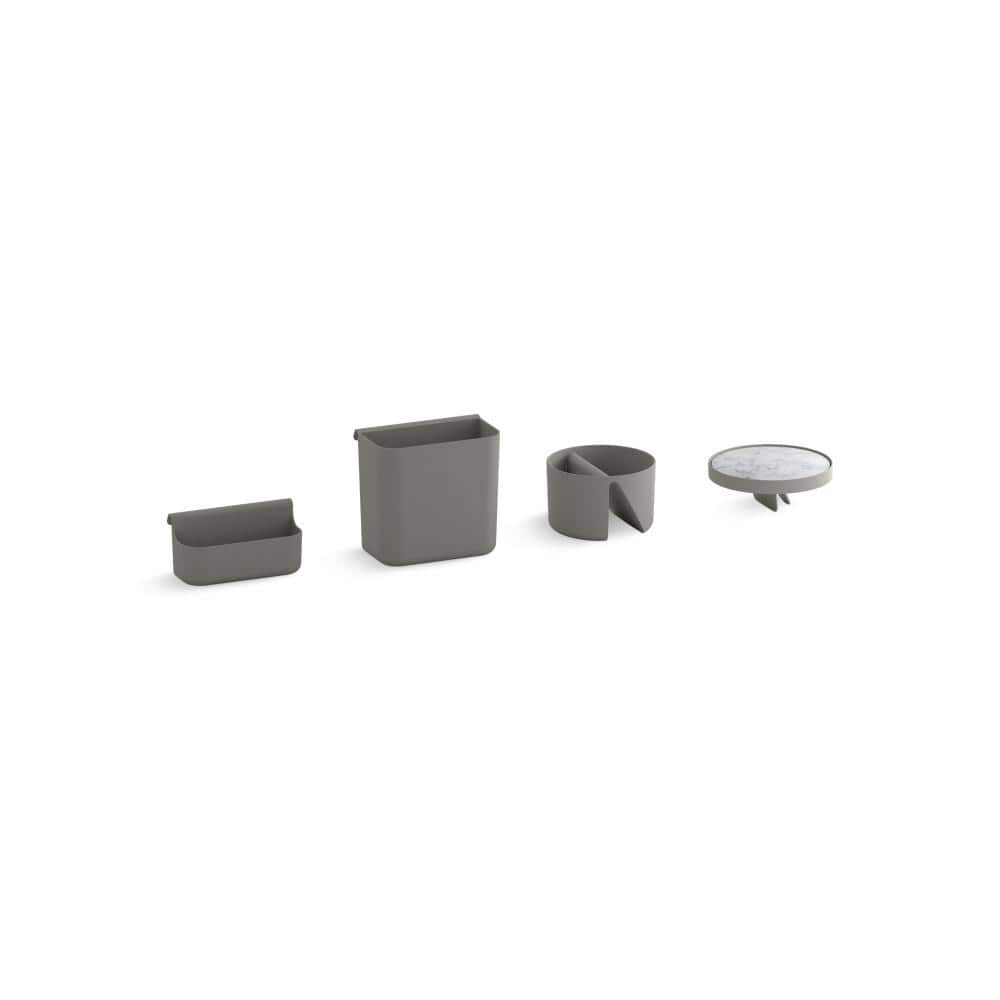 KOHLER Spacity Bathroom Sink Accessory Set (1)