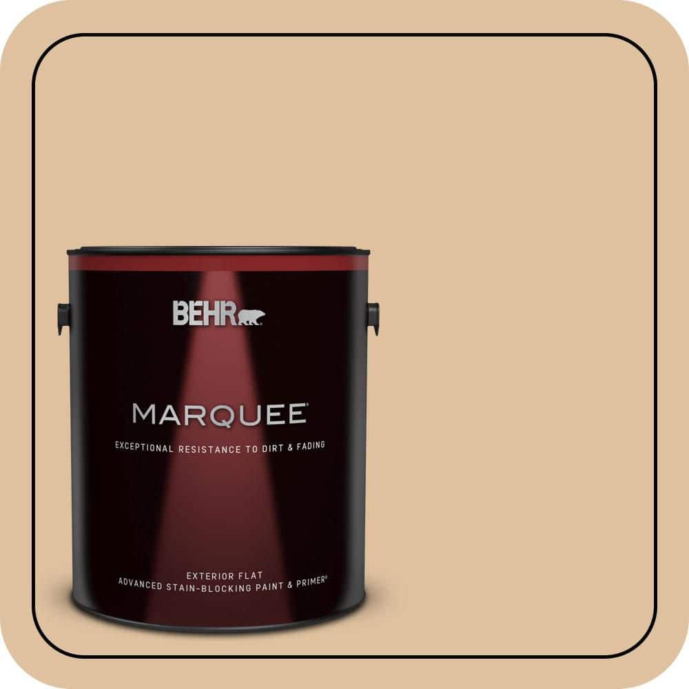 BEHR MARQUEE 1 gal. #S290-3 Slender Reed Flat Exterior Paint & Primer