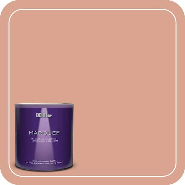 BEHR PREMIUM PLUS Home Decorators Collection #HDC-CT-13 Apricotta Enamel Low Odor & Primer (3)