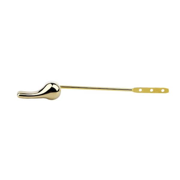 Everbilt Front Mount Toilet Tank Lever in Polished Brass (2)