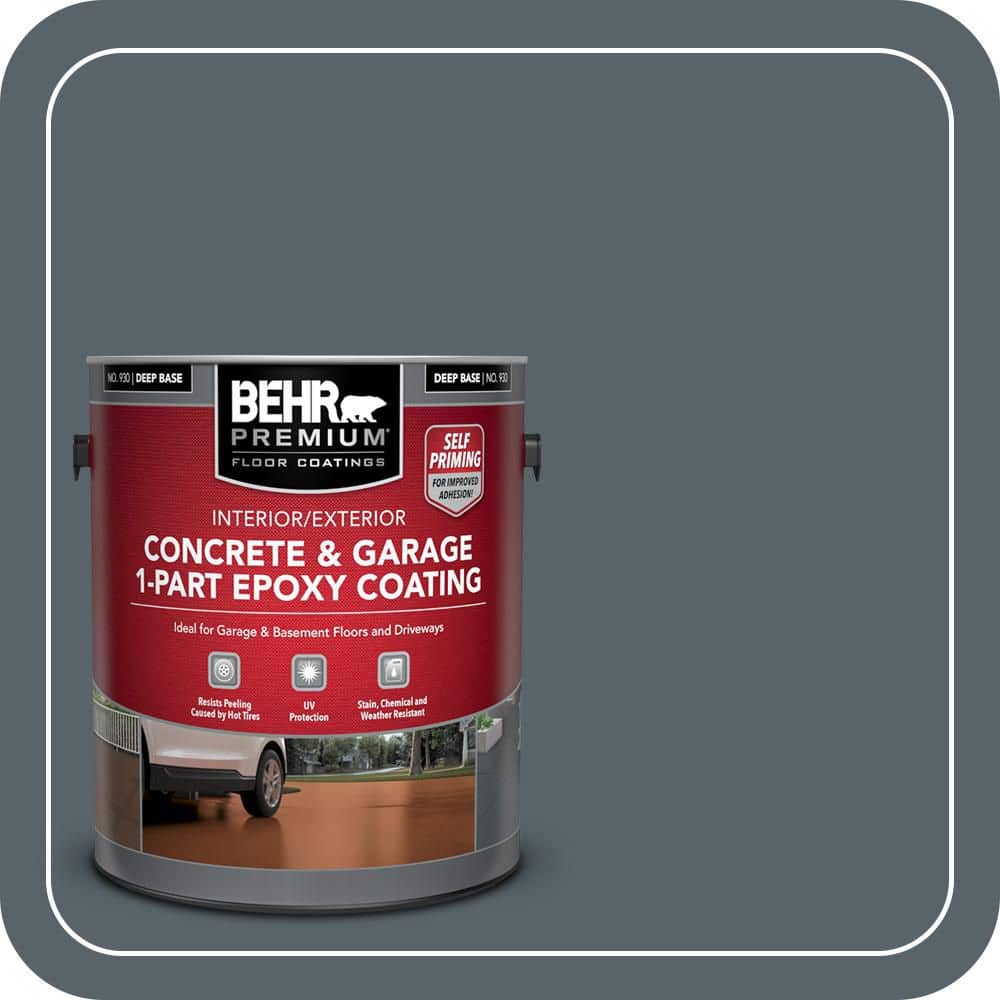 BEHR PREMIUM #N490-6 Self-Priming 1-Part Epoxy Satin Interior/Exterior Concrete and Garage Floor Paint (1)