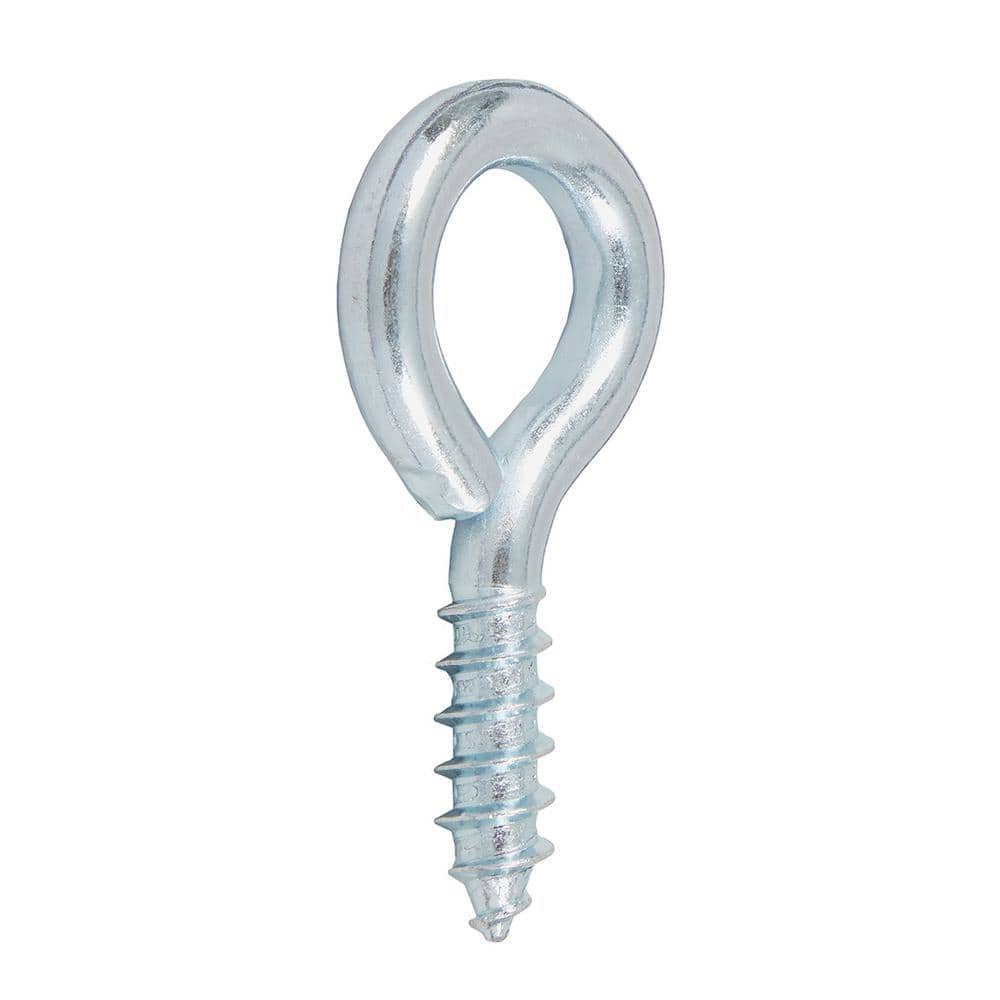 Everbilt 5/16 in. x 2-5/8 in. Zinc Screw Eye (2-Piece) (2)