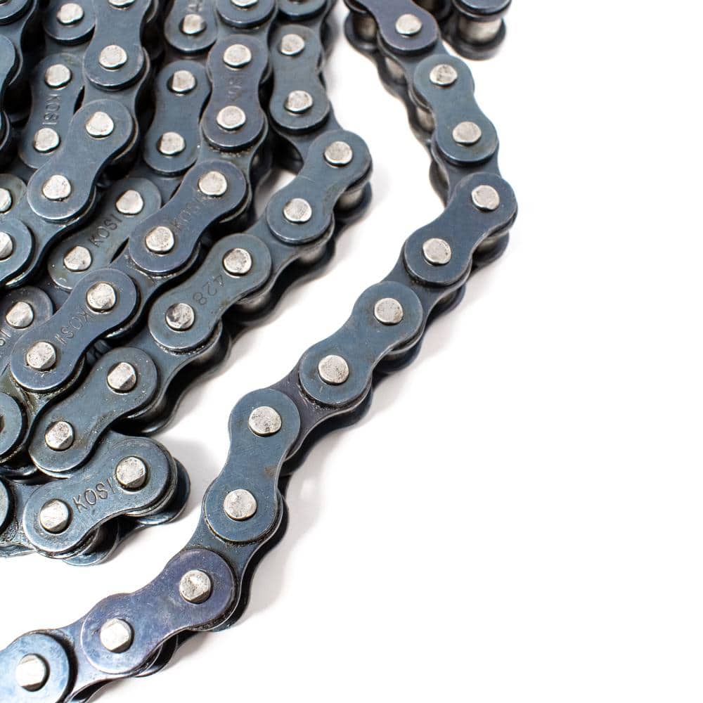 ALEKO Extra Chain Metal 1 in. x 120 in. for Sliding Gate Opener Operator - AC 1300/1500/1800/2200/2400/2700/5700 #428 (90BF) (2)