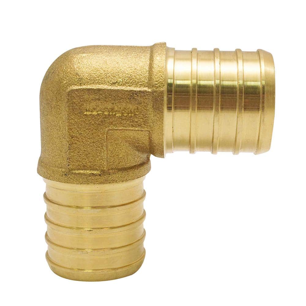 Apollo 1 in. Brass PEX-B Barb 90-Degree Elbow (4)