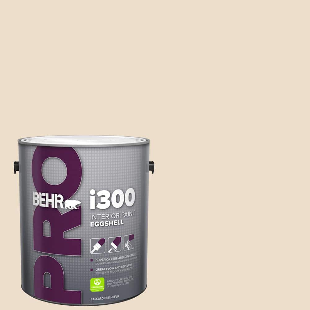 BEHR PRO 1 gal. #23 Antique White Eggshell Interior Paint