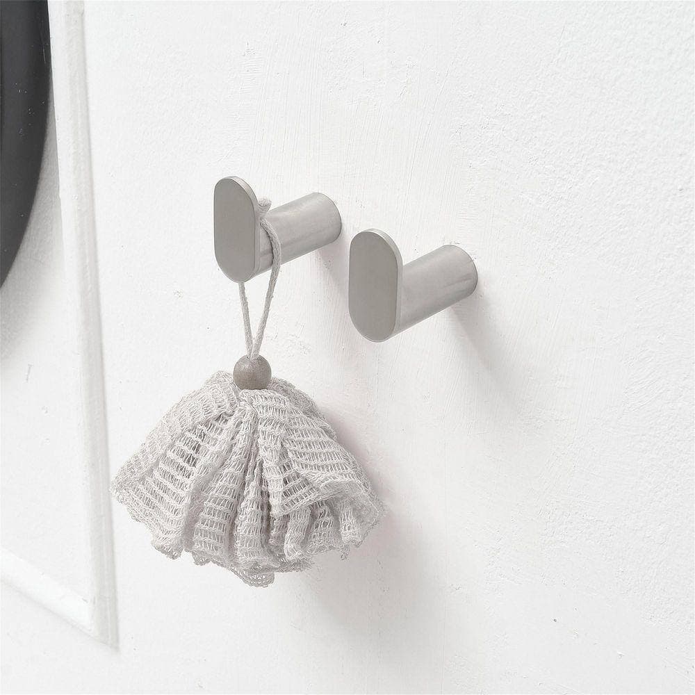 HMMHVV Bathroom Hardware Set with Towel Bar Set Stainless Steel Wall Mount Bathroom Accessories Set (3)