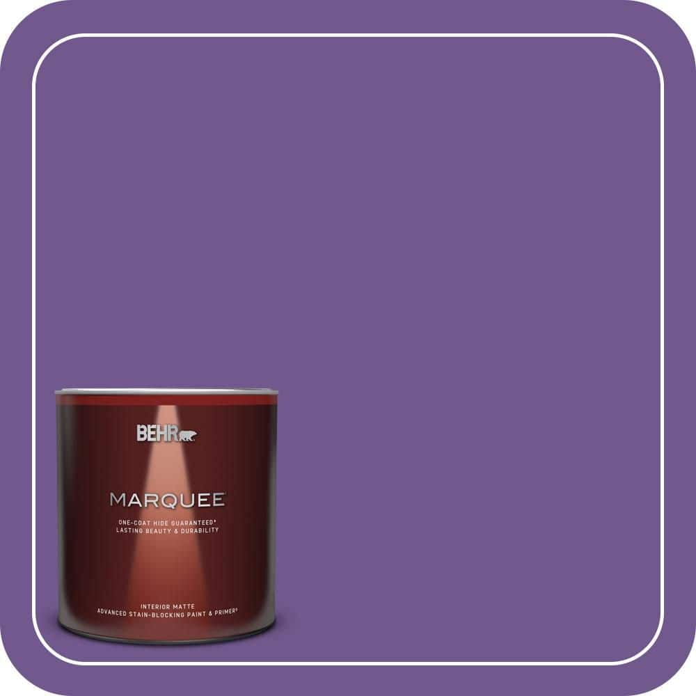 BEHR MARQUEE 1 qt. #P570-6 Classic Waltz Matte Interior Paint & Primer