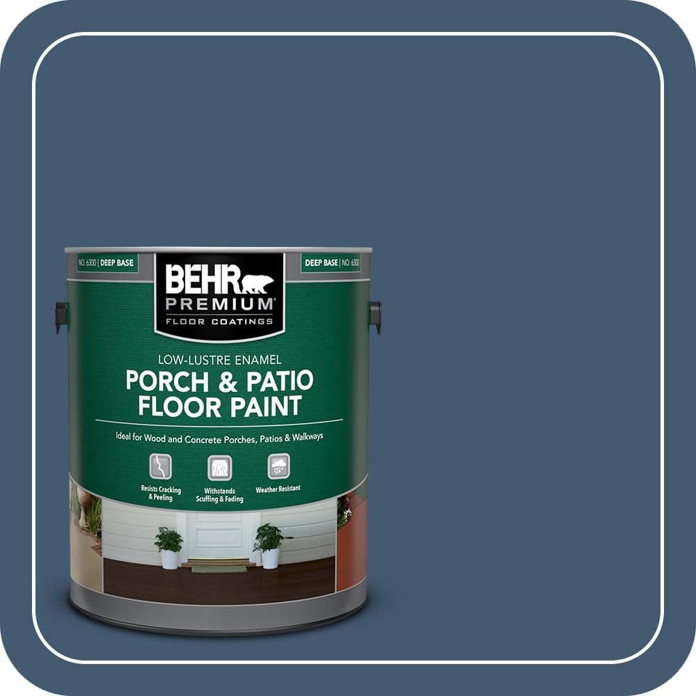 BEHR PREMIUM #S500-7 Textured Low-Lustre Enamel Interior/Exterior Porch and Patio Anti-Slip Floor Paint (1)