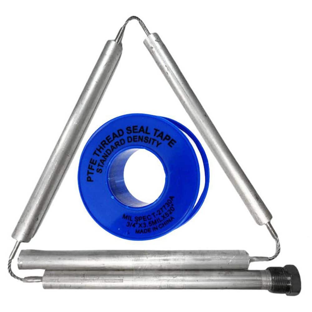 CMI inc 3/4 in. NPT x 44 in. Long 4-Section Magnesium Anode Rod