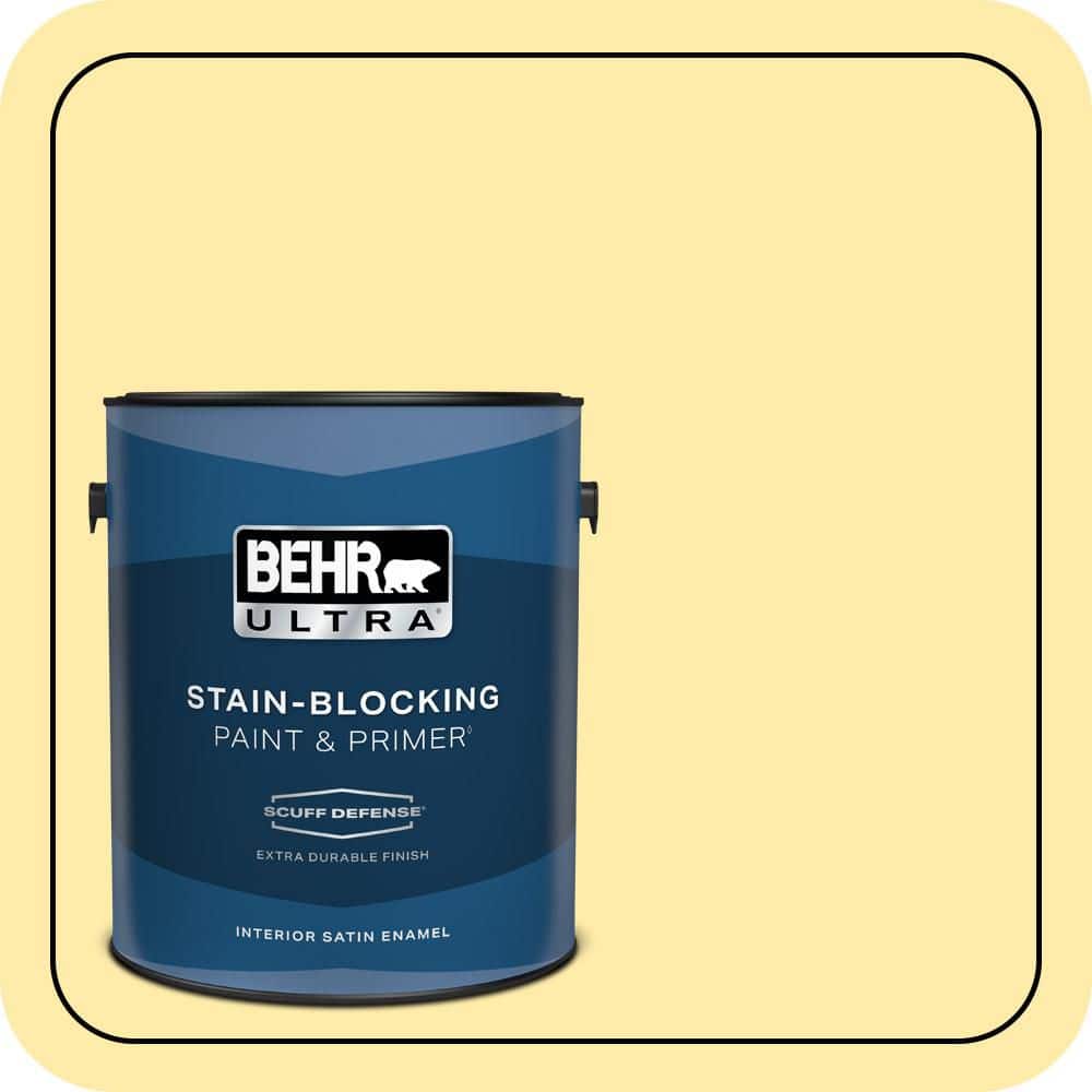 BEHR ULTRA 1 gal. #P300-3 Rite of Spring Extra Durable Satin Enamel Interior Paint & Primer