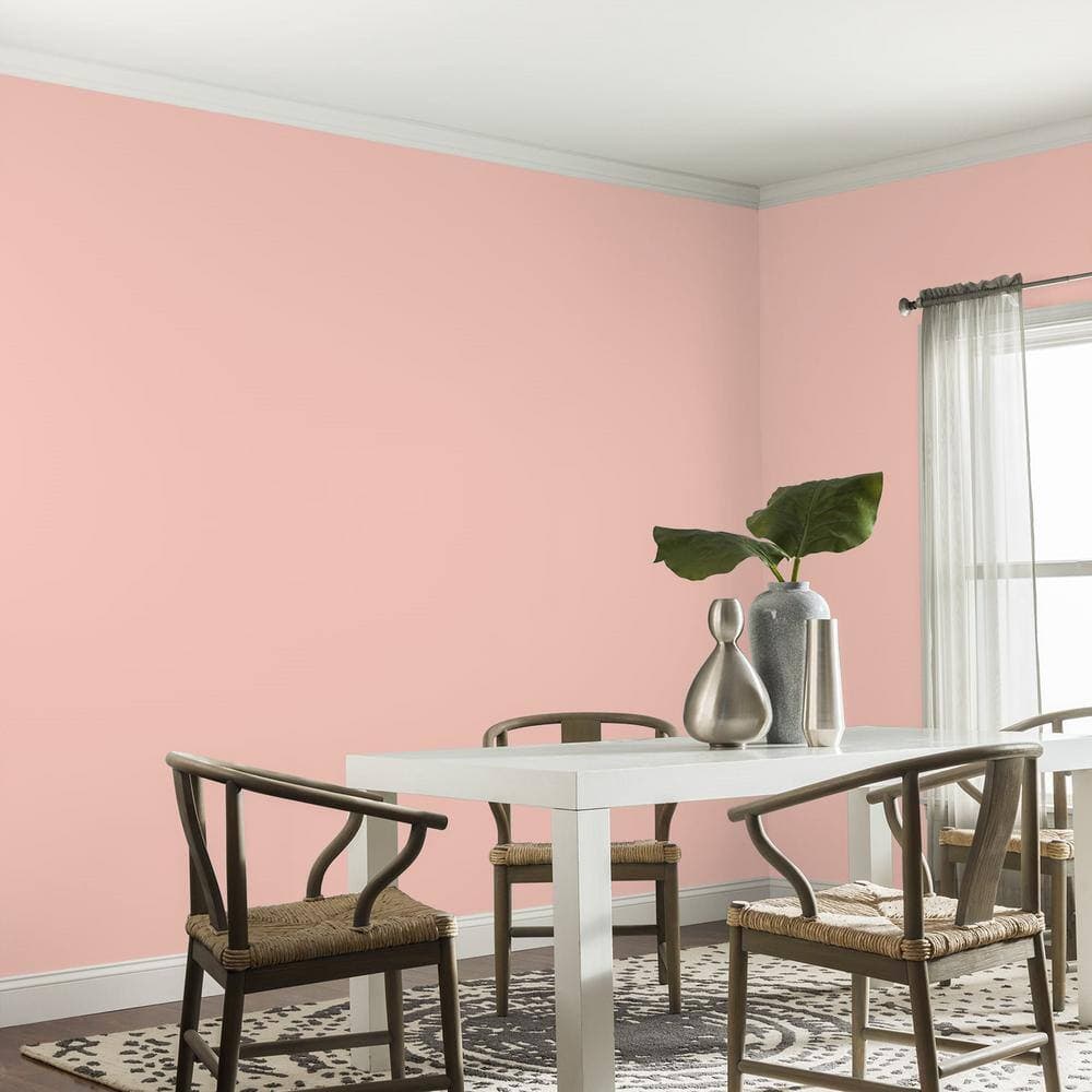 Glidden Premium 1 qt. PPG1192-4 New Clay Eggshell Interior Latex Paint (4)