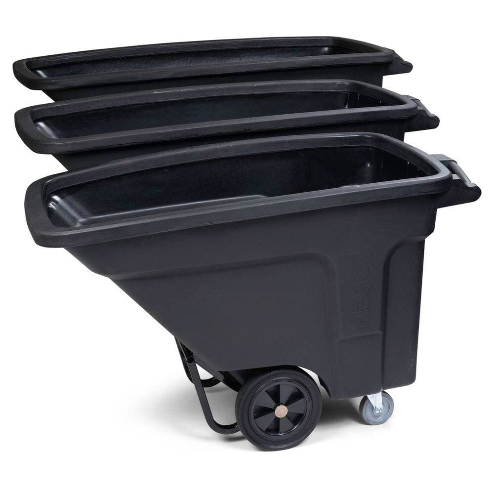 Toter 3/4 Cubic Yard 875 lbs. Capacity Material Handling Tilt Truck (2)