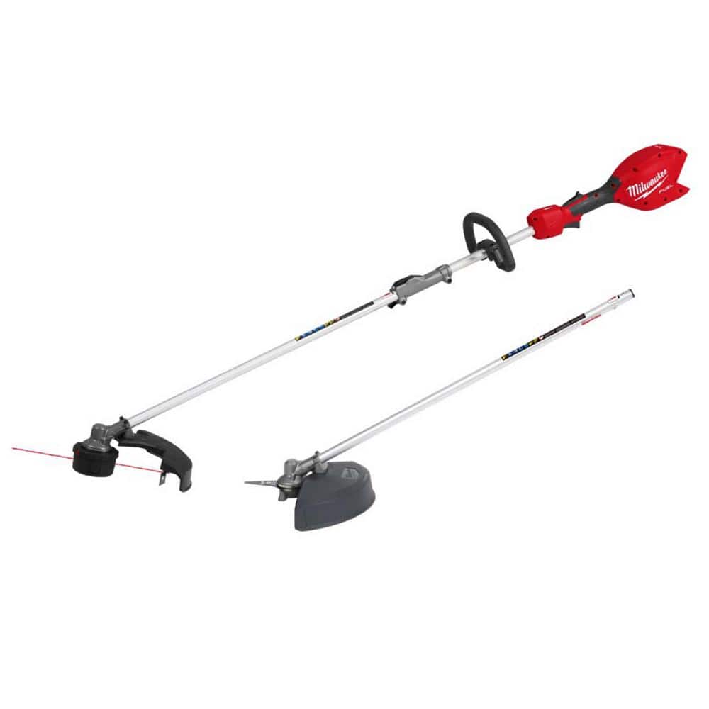 Milwaukee M18 FUEL 18V 16 in. Brushless Cordless Battery Powered QUIK-LOK String Trimmer w/ Brush Cutter Attachment