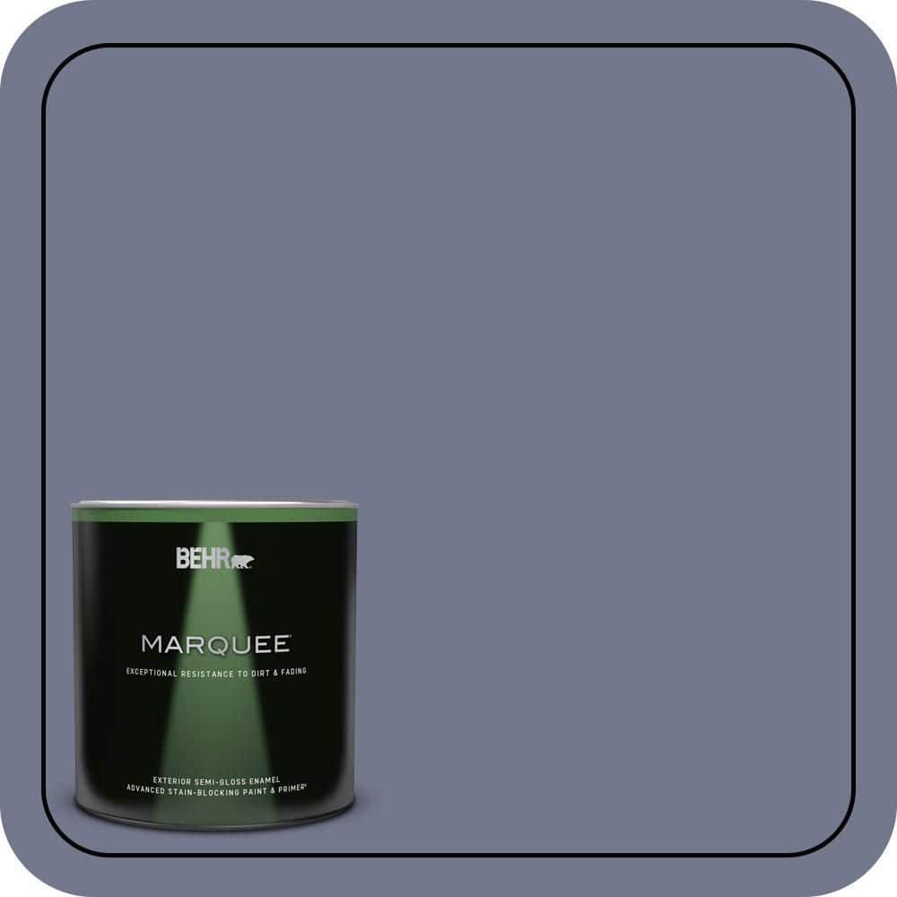 BEHR MARQUEE 1 qt. #S550-5 Fantasia Semi-Gloss Enamel Exterior Paint & Primer