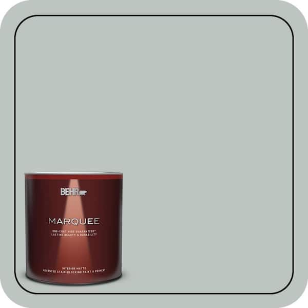 BEHR PREMIUM PLUS #ICC-47 Pewter Tray Enamel Low Odor & Primer (2)