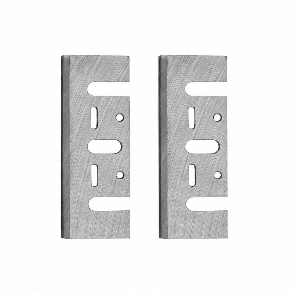 LAIFUCAM 3-1/4 in. Carbide Planer Blades with Machined Locator Holes for Makita KP0800K DeWalt DW680K 2-Pack (1)
