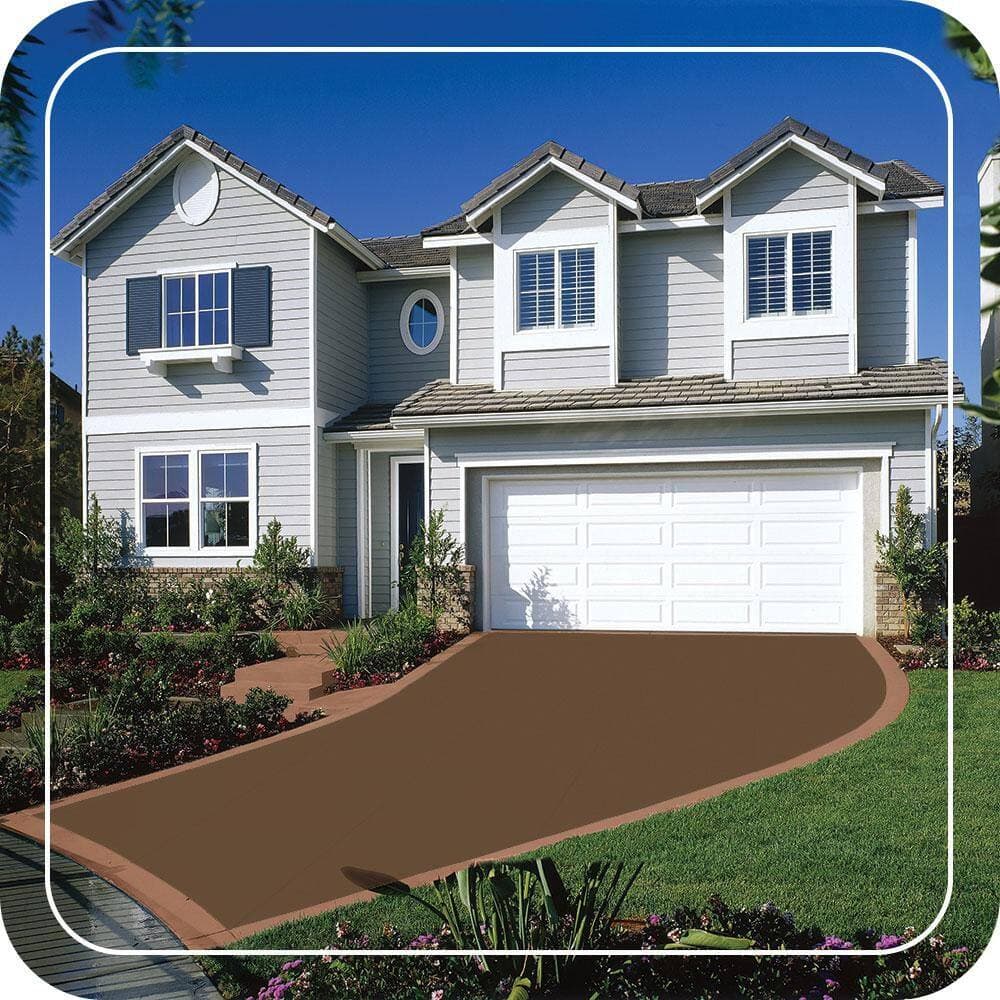 BEHR PREMIUM #PPU4-20 Self-Priming 1-Part Epoxy Satin Interior/Exterior Concrete and Garage Floor Paint (3)