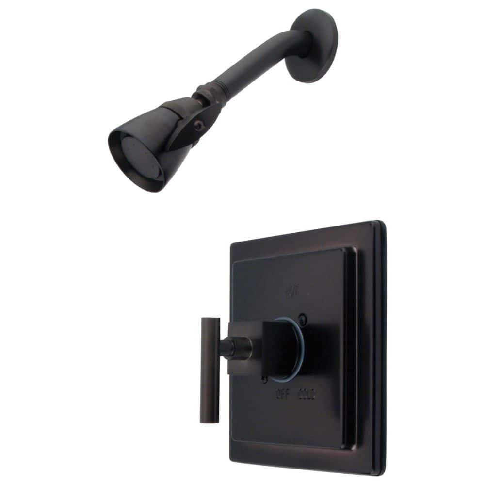 Kingston Brass Claremont 1-Handle Shower Faucet 1.8 GPM in Oil Rubbed Bronze (1)