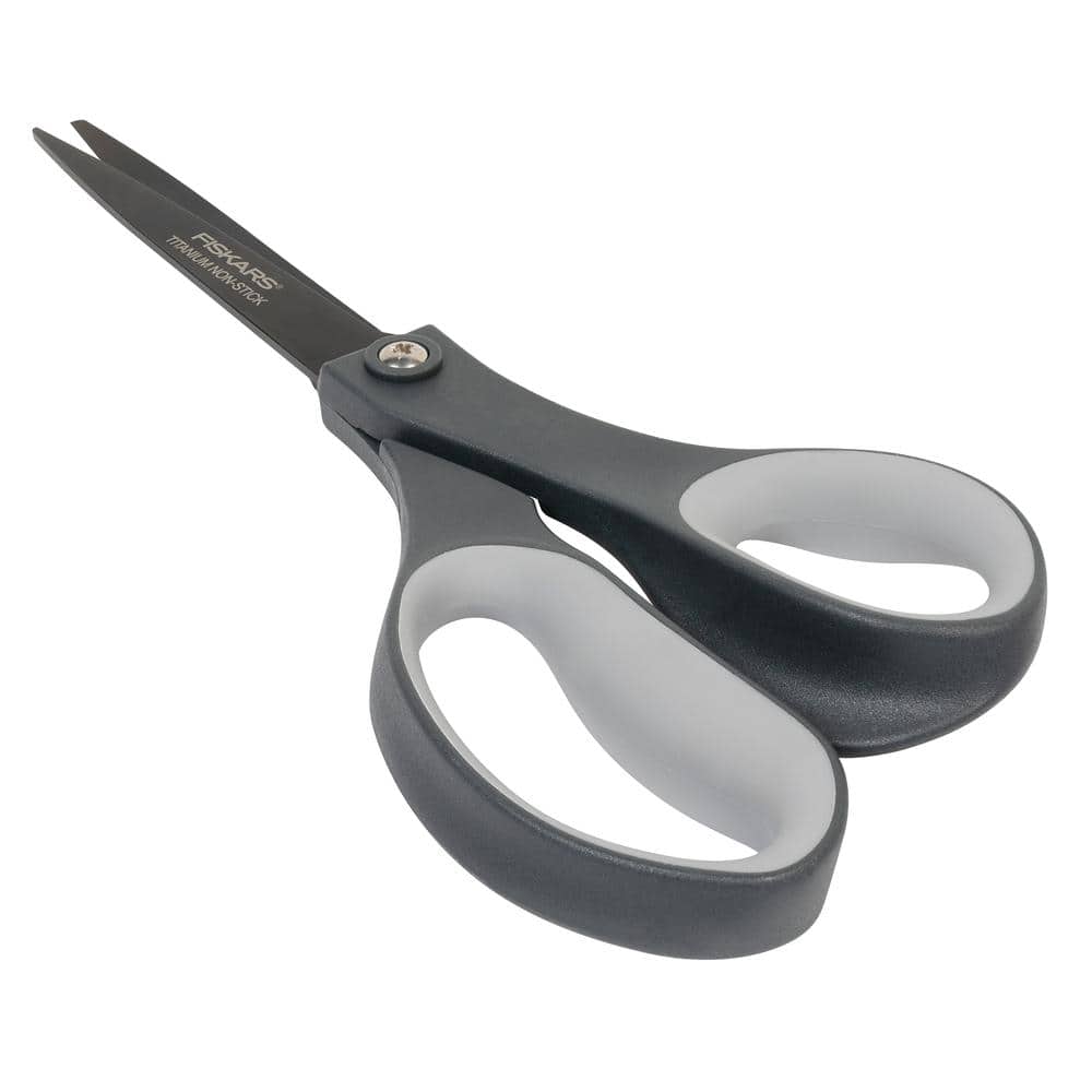Fiskars Everyday 8 in. Titanium Scissors with SoftGrip (2-Piece) (3)