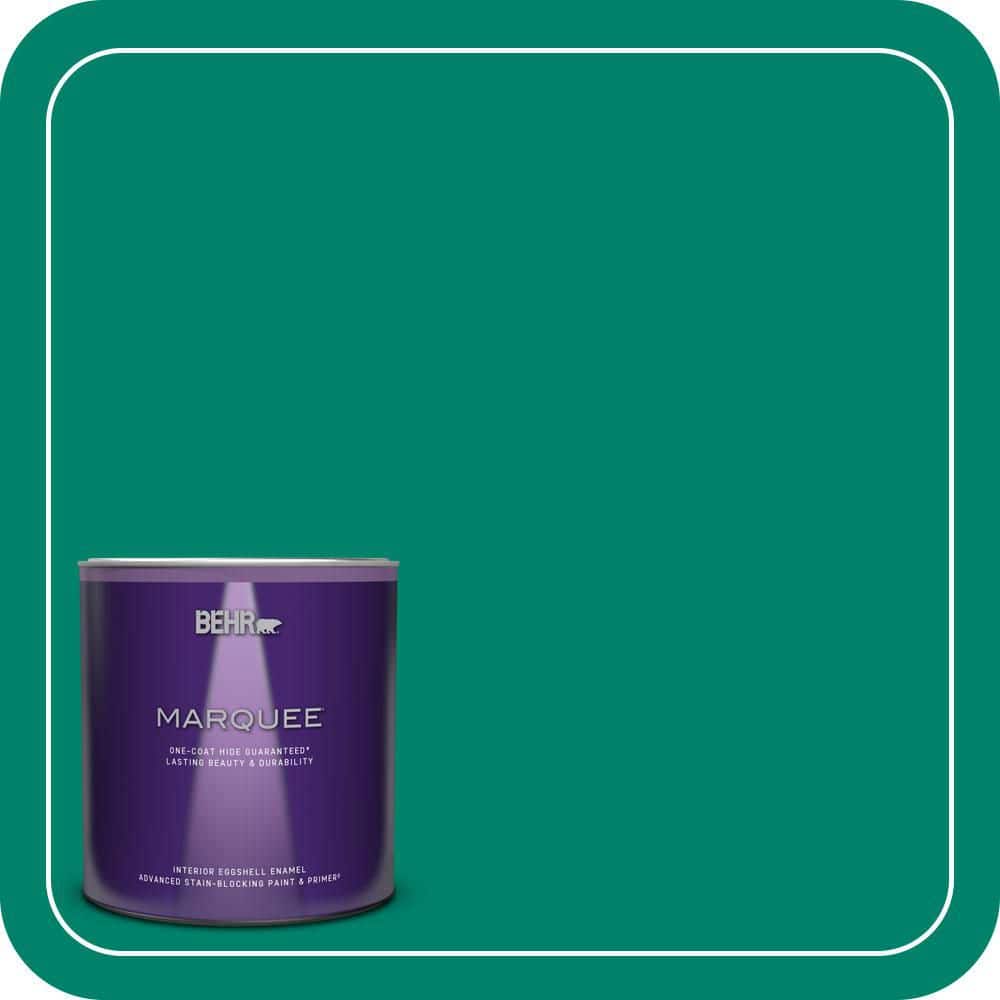 BEHR MARQUEE 1 qt. #T16-03 Emperors Silk Eggshell Enamel Interior Paint & Primer