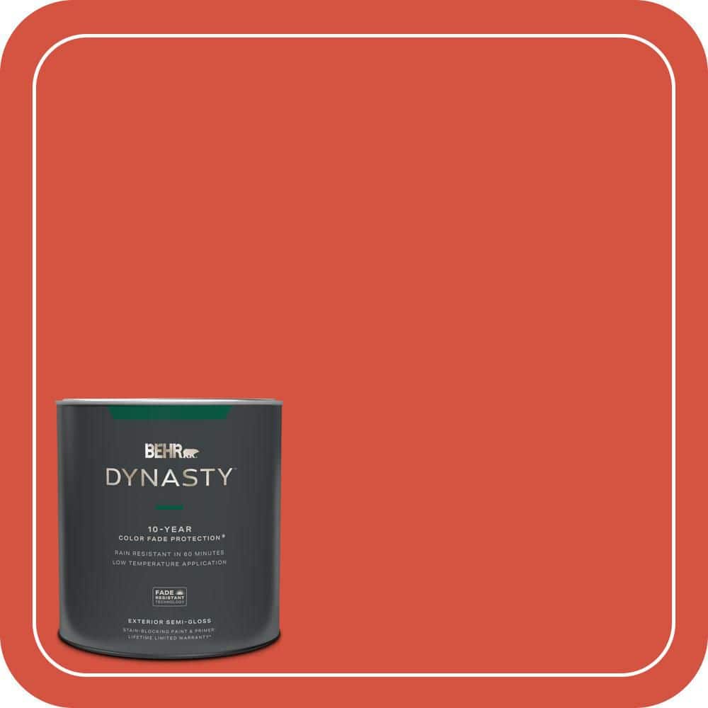 BEHR DYNASTY 1 qt. #T18-12 Spirit Warrior Semi-Gloss Exterior Stain-Blocking Paint & Primer