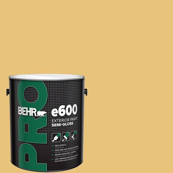 BEHR PRO 1 gal. #MQ4-13A Celebration Semi-Gloss Exterior Paint (2)