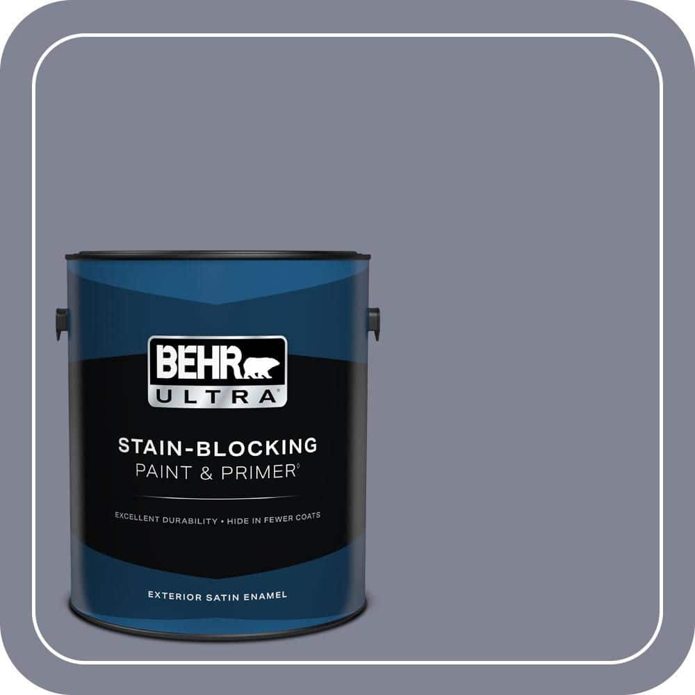 BEHR ULTRA 1 gal. #PPU16-16 Metro Satin Enamel Exterior Paint & Primer