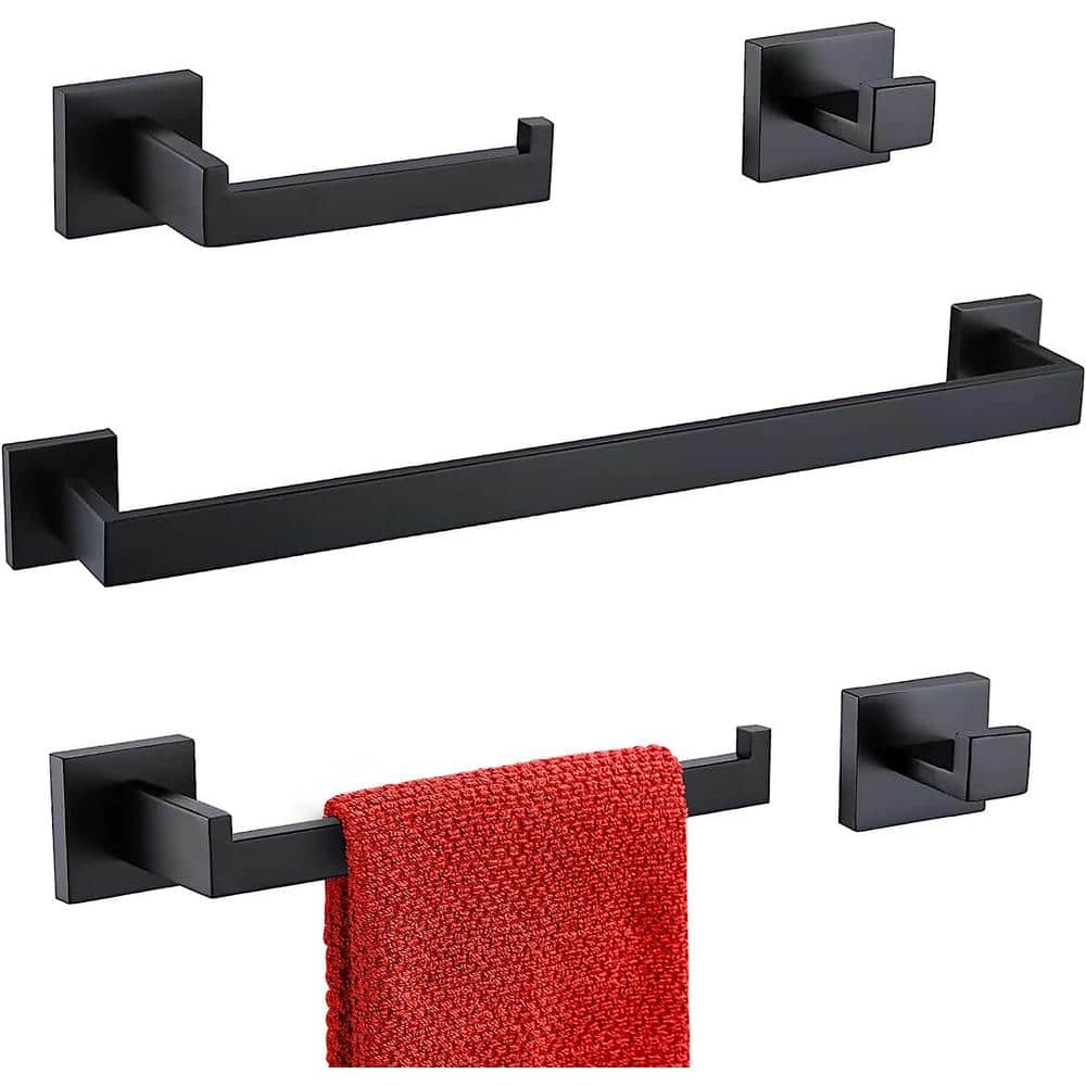 Dyiom Wall Mounted, Towel Bar 5-Piece (1)