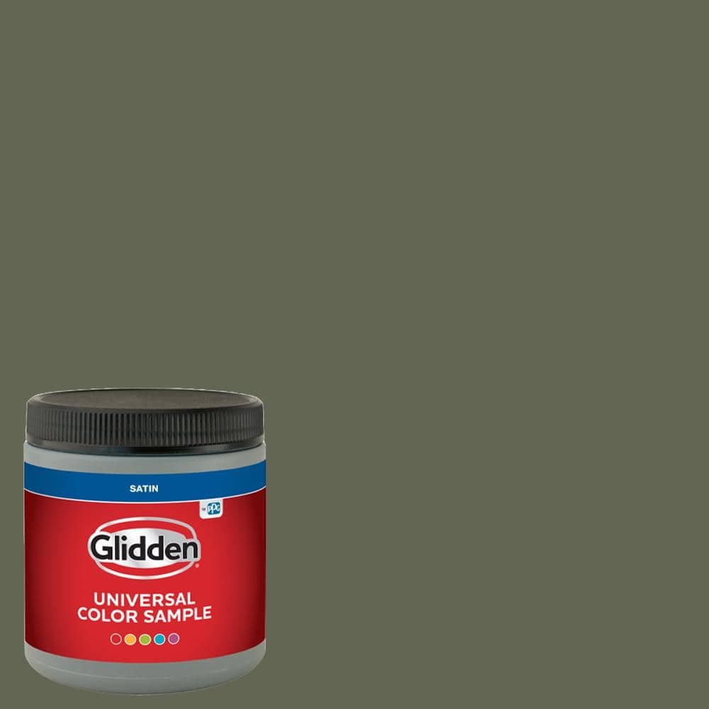 Glidden 8 oz. PPG1127-6 Winning Ticket Satin Interior Paint Sample (1)