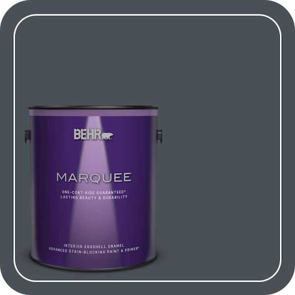BEHR MARQUEE 1 gal. #PPU25-22 Chimney Eggshell Enamel Interior Paint & Primer (2)
