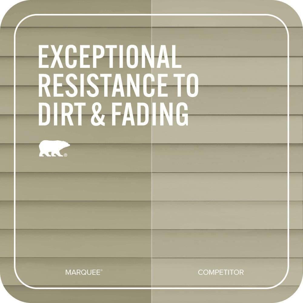 BEHR MARQUEE 5 gal. #PPU9-22 Cricket Flat Exterior Paint & Primer (4)