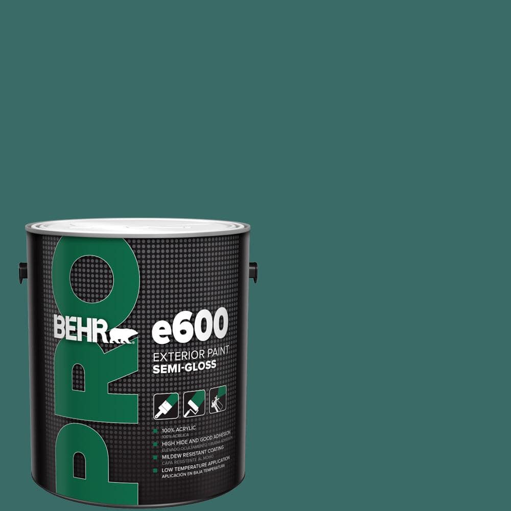 BEHR PRO 1 gal. #M450-7 Beta Fish Semi-Gloss Exterior Paint