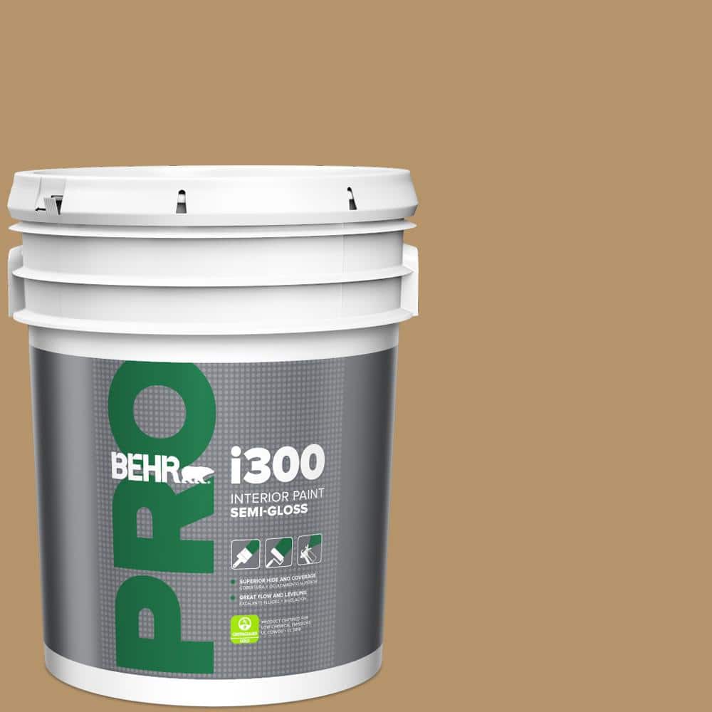 BEHR PRO 5 gal. #MQ2-15 Baguette Semi-Gloss Interior Paint