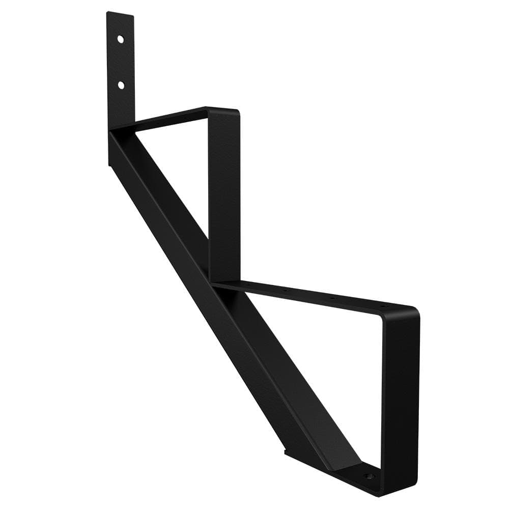 PEAK 2-Step Steel Powder-Coated Finished Stair Riser (Includes 1 Stringer)