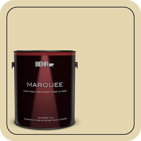 BEHR PREMIUM PLUS #M310-3 Champagne Cocktail Enamel Exterior Stain-Blocking Paint & Primer (3)