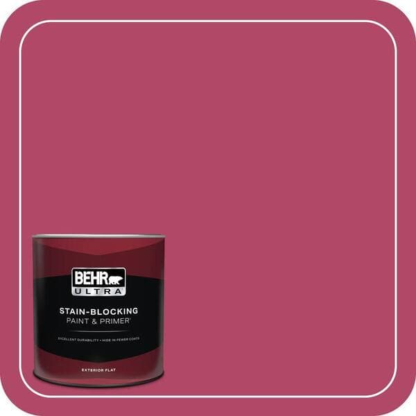 BEHR PREMIUM PLUS #HDC-SM16-04 Bing Cherry Pie Enamel Low Odor & Primer (4)