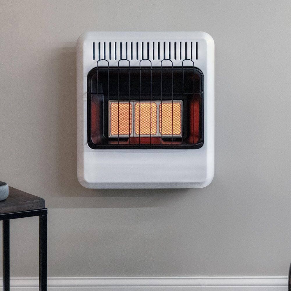 Mr. Heater 20,000 BTU Vent Free Radiant Natural Gas Indoor Space Heater (2)