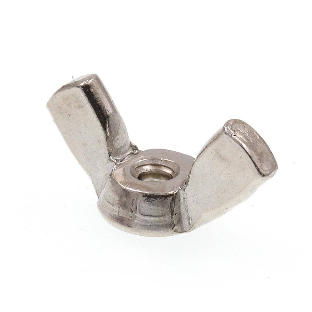 Prime-Line #6-32 Grade 18-8 Stainless Steel Cold-Forged Wing Nuts (25-Pack)