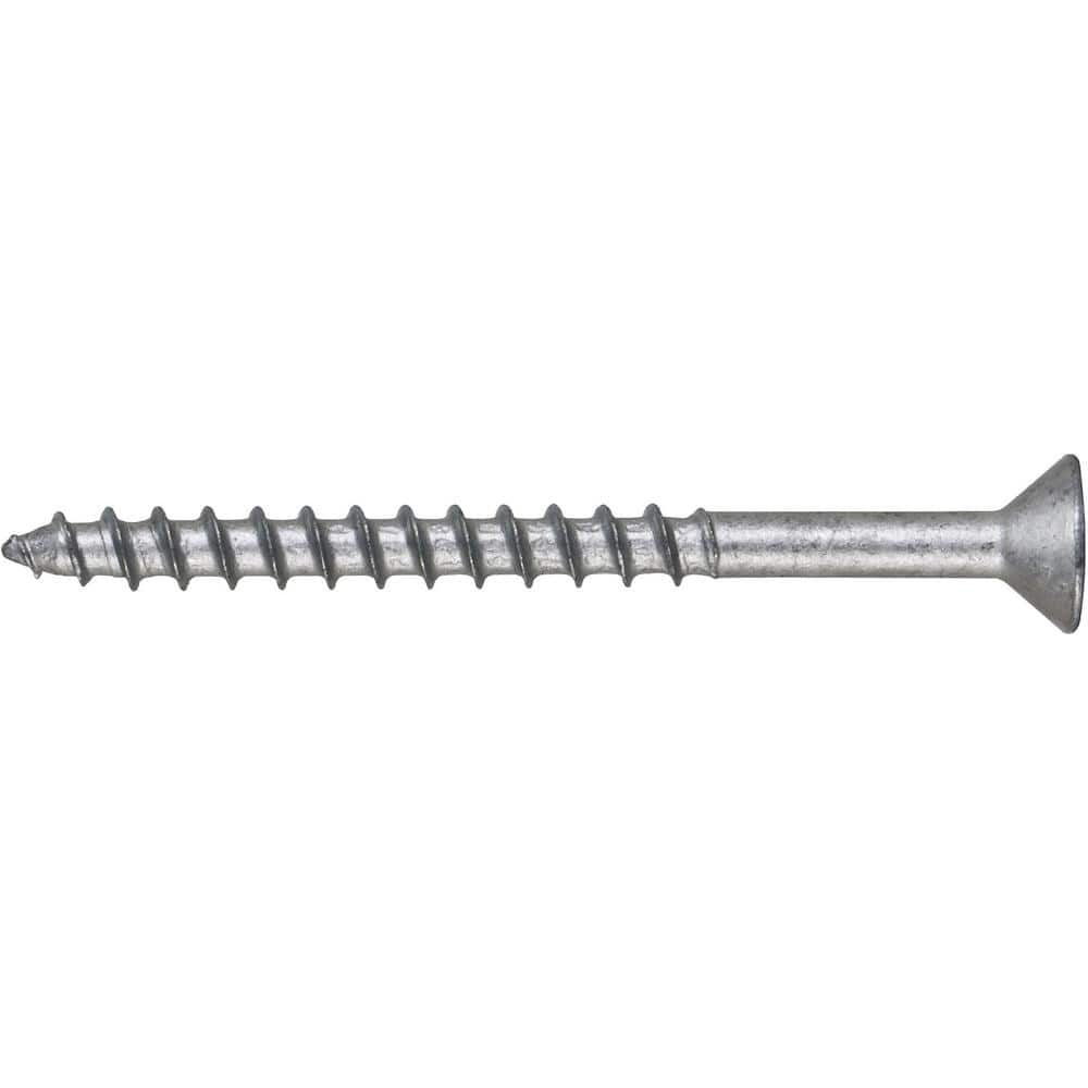 Hilti Kwik-Con II 3/16 in. x 1-1/4 in. Zinc Plated Carbon Steel Torx Flat Head Concrete Screw Anchor (100-Pack) (3)