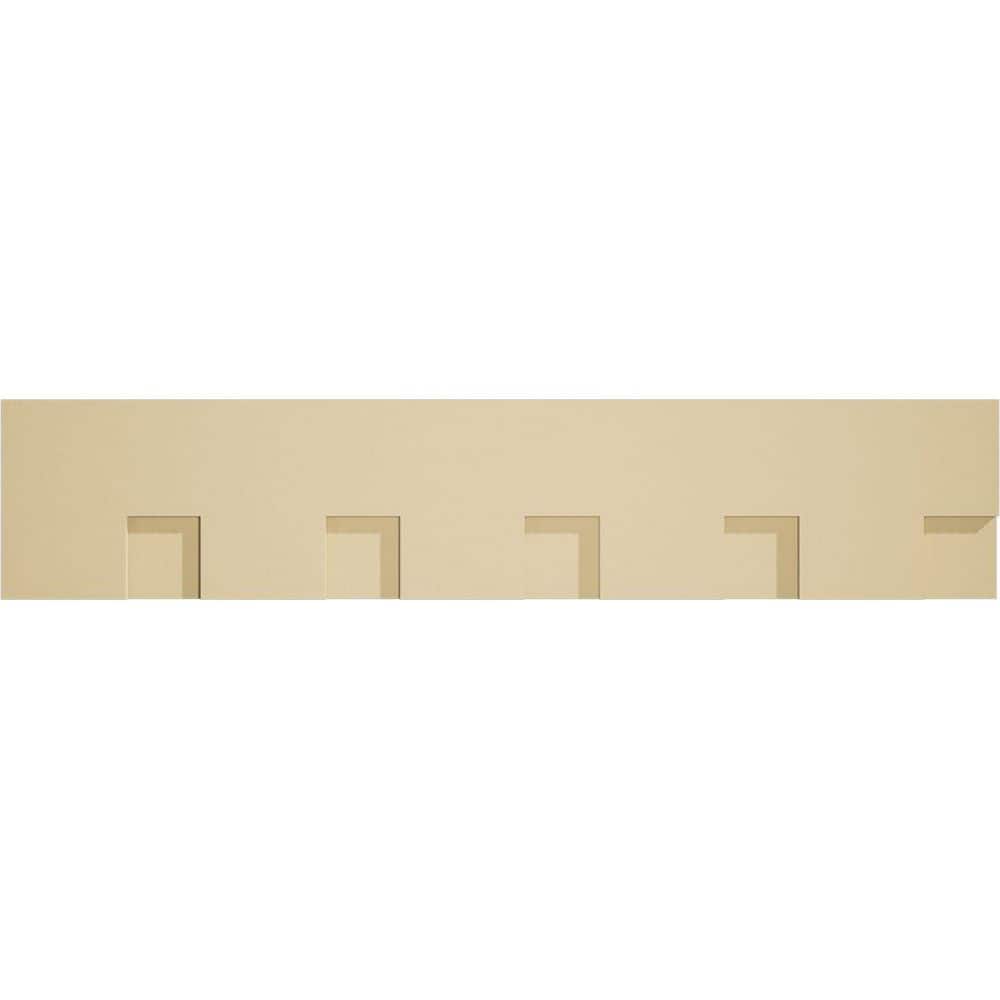 Ekena Millwork 1 in. D x 9 in. W x 45 in. L Primed Polyurethane Panel Moulding (1)