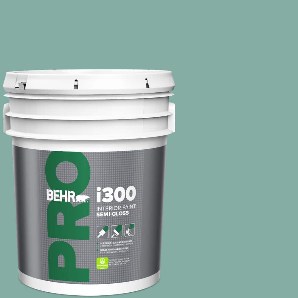 BEHR PRO 5 gal. #M440-4 Summer Dragonfly Semi-Gloss Interior Paint