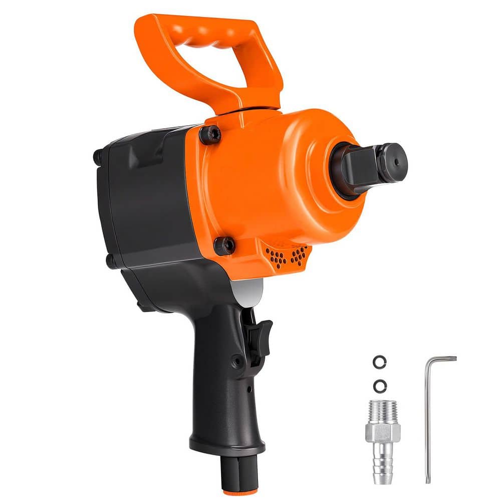 SKYSHALO 1 in. Air Impact Wrench Up to 1200 ft.-lbs. Nut-Busting Torque 16.4 lbs. Lightweight Pneumatic Impact Gun (1)