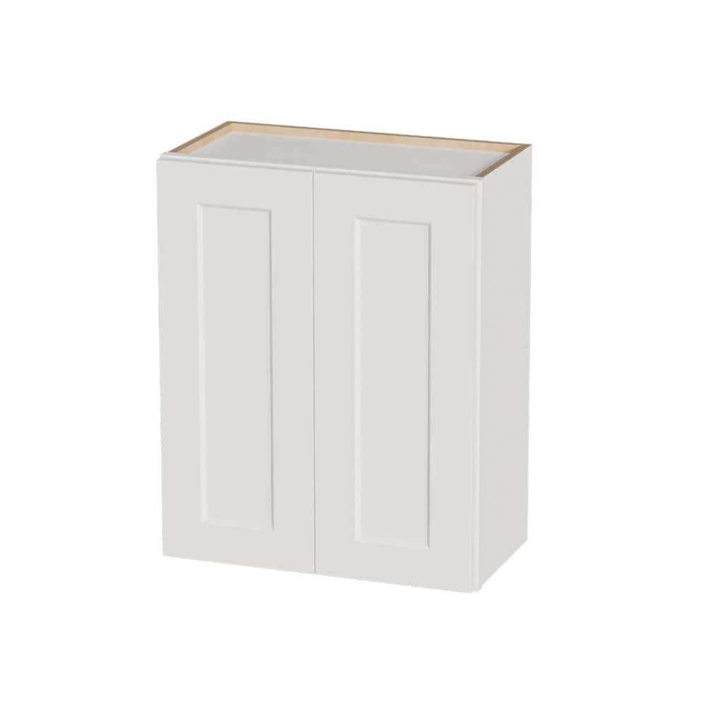 Kahomvis 24 in. W x 12 in. D x 30 in. H Bathroom Storage Wall Cabinet in White