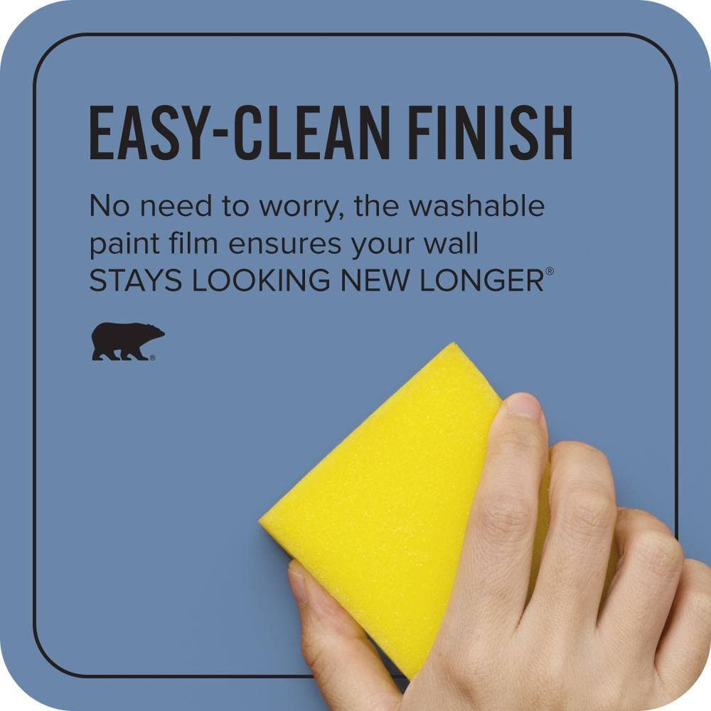 BEHR ULTRA 1 gal. #M530-5 Cowgirl Blue Extra Durable Flat Interior Paint & Primer (4)