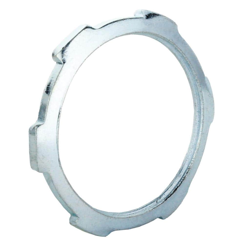Commercial Electric 1-1/4 in. Rigid Metal Conduit (RMC) Locknut (2-Pack) (1)