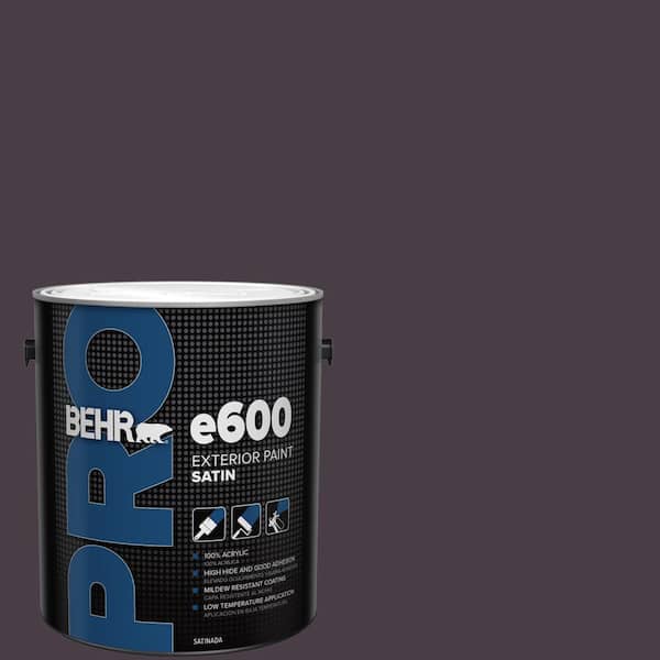 BEHR PRO 1 gal. #PPU17-20 Eclectic Purple Satin Exterior Paint