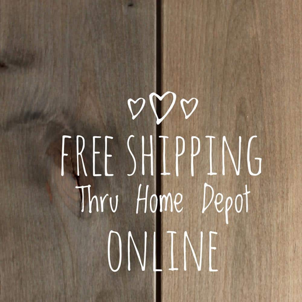 DINGEWOOD LLC Dingewood 1 in. x 6 in. x 8 ft. Aged Barn Pine Shiplap Siding, Appearance Weathered Barn Wood Boards (6-Pack) (2)