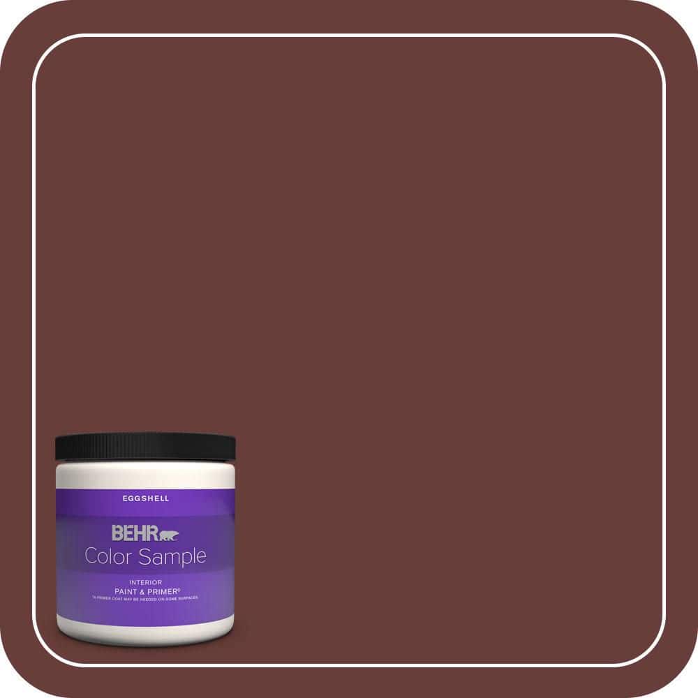 BEHR PREMIUM PLUS #PPU2-01 Chipotle Paste Flat Low Odor & Primer (1)