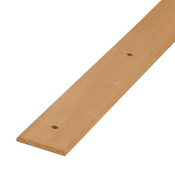 Unbranded 3 ft. x 2-1/2 in. x 1/2 in. Oak Seam Binder Moulding Hardwood Trim